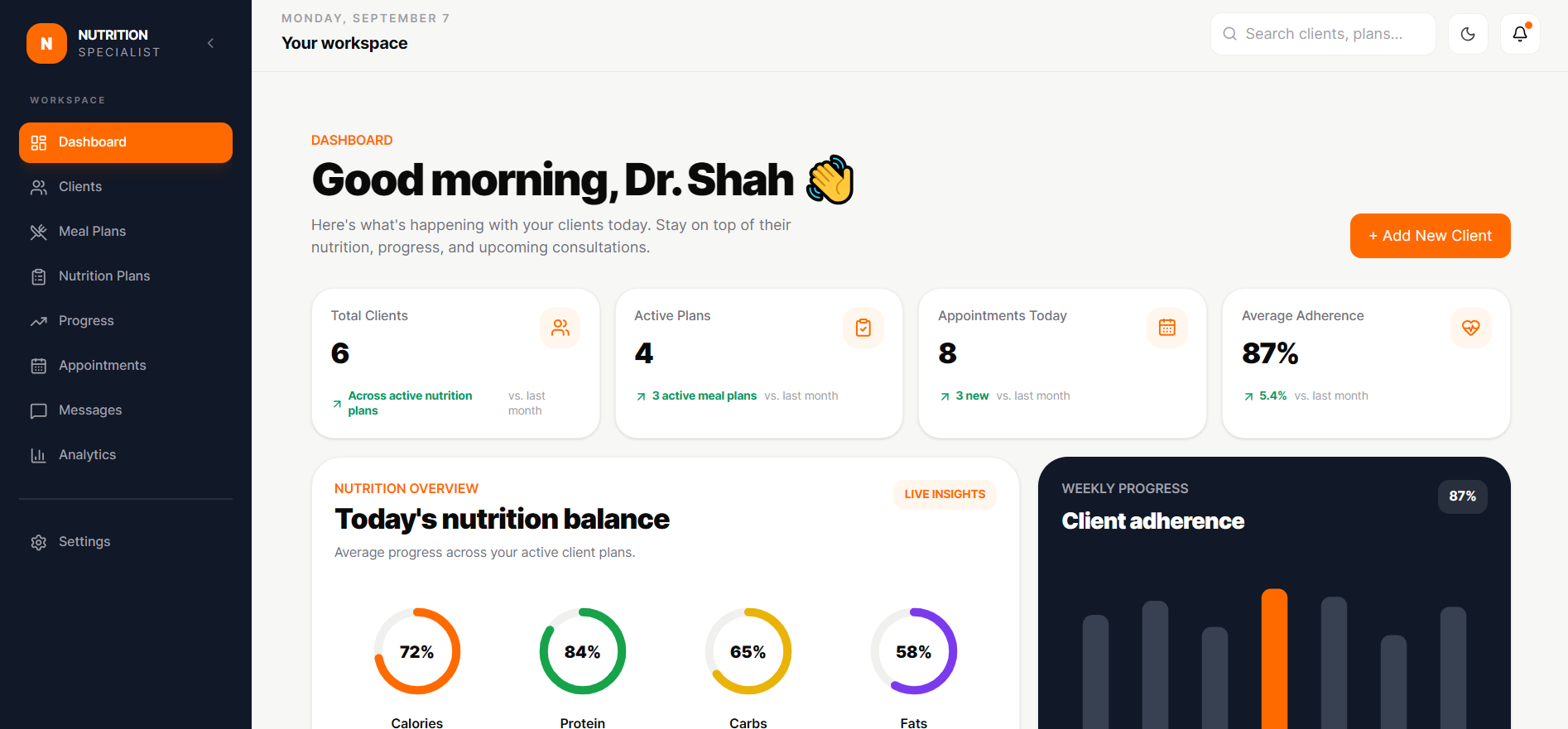 Nutrition Specialist